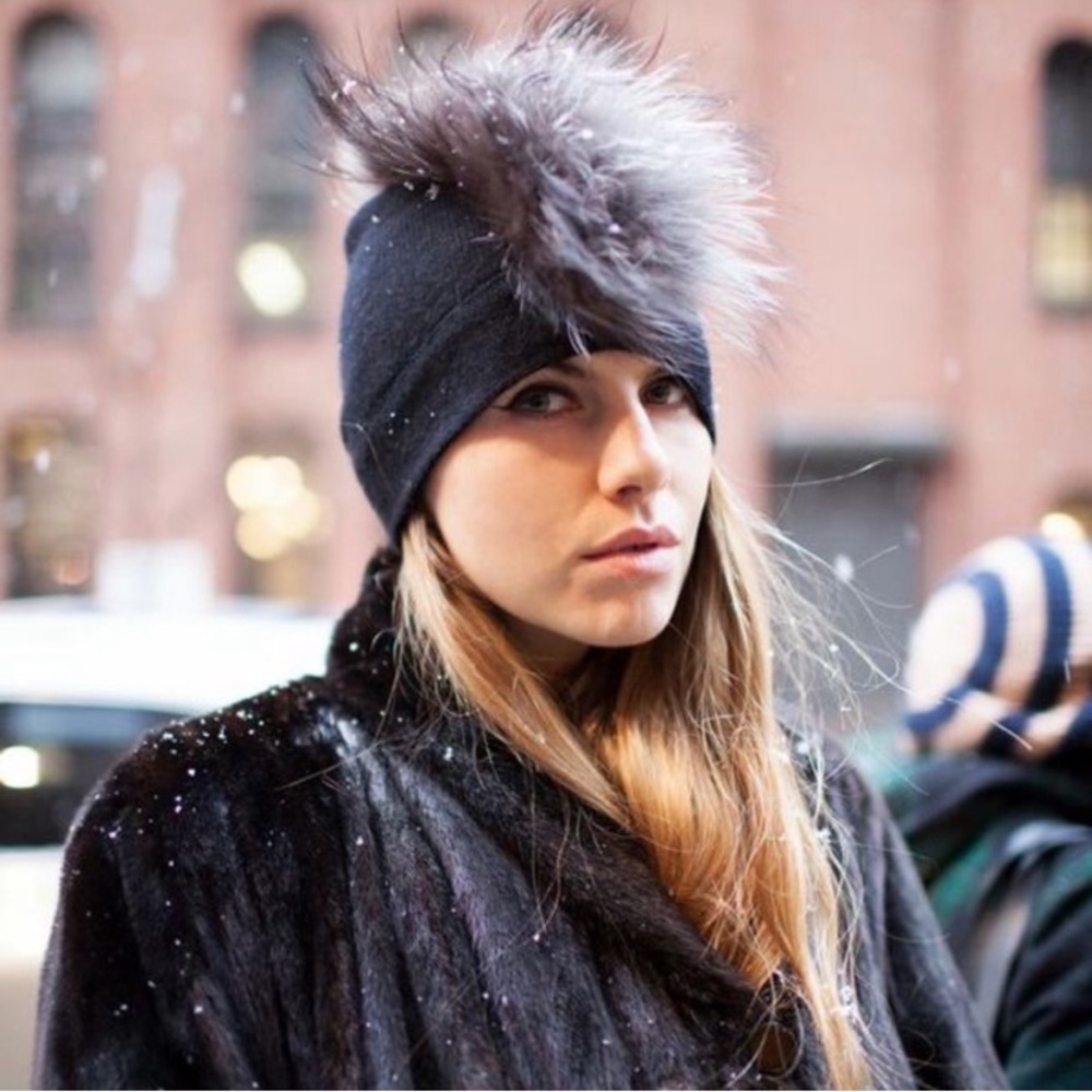 Feathered Beanie